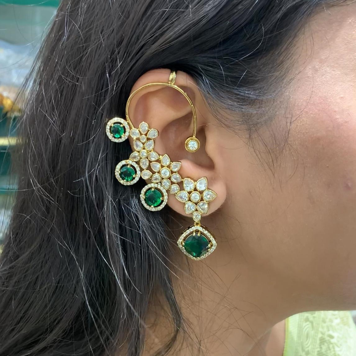 EAR CUFF  EAR RINGS