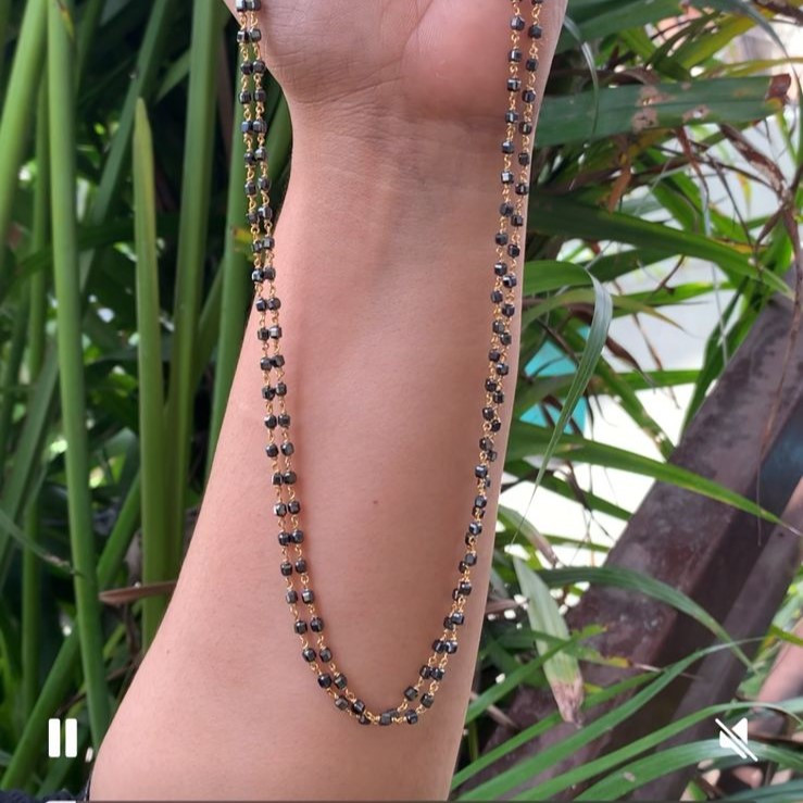 REAL BLACK BEADS